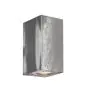 Nordlux Canto Maxi Kubi 2 Applique Murale Acier Gris Up & Down | IP44 - Convient pour 2x GU10