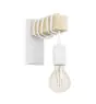 Eglo Applique Murale Townshend Acier Blanc | IP20 - Convient pour 1x E27 