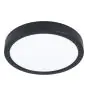 Eglo Plafonnier Fueva 6 Plastique Noir 11.5W 1550lm - 827-840-865 CCT