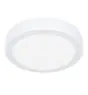 Eglo Plafonnier Éclairage de salle de bains Fueva 6 Plastique Blanc 7.5W 1000lm - 827-840-865 CCT