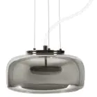 Ledvance Decor Glow Suspension Luminaire Noir 32W 2500lm - 830 Blanc Chaud | 380mm