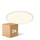 Lot 3x Nordlux Ceiling Oja 42 19W 830 2100lm 120D Blanc | Dimmable - Dim to Warm