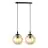 Emibig Hanglamp Cosmo Staal Zwart | Geschikt voor 2x E14 - Max 10W