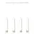 Emibig Hanglamp Kibo Staal Wit | Geschikt voor 4x GU10 - Max 10W