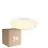 Voordeelpak 3x Nordlux LED Plafondlamp Oja 24 Wit 11W 1250lm - 827 Zeer Warm Wit