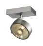 SLV Kalu Spot Aluminium Grijs Rond | Geschikt voor 1x GU10 (AR111) 