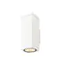 SLV Theo Pro L Wandlamp Aluminium Wit 15W 1800lm - 827 Zeer Warm Wit | Buitenverlichting - IP65