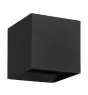Eglo Wandlamp Calpi 3 Aluminium Zwart Up & Down 2.8W 420lm - 830 Warm Wit | IP54